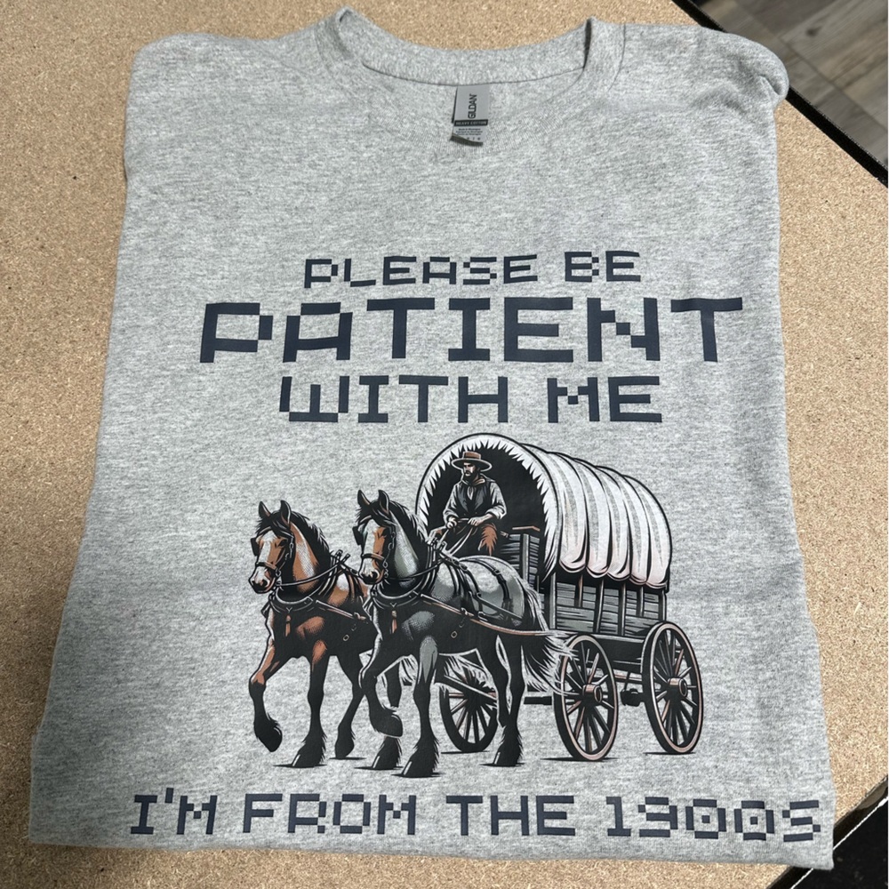 Gildan Short Sleeve Shirt with Phrase